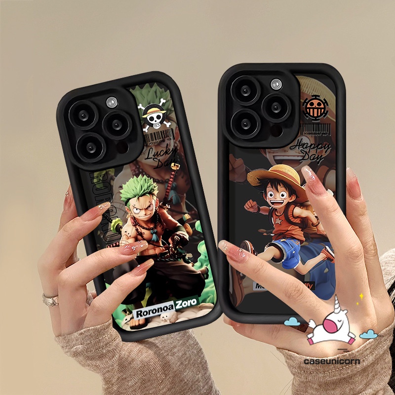 เคสโทรศัพท์มือถือ ลายการ์ตูนลูฟี่ วันพีช สําหรับ Samsung A04s A24 A14 A05S A32 A15 A05 A13 A03s A12 A34 A20 A51 A52 A10s A54 A50 A03 A50s A53 A23 A02s A04E A30s A20s A11 A52s A31