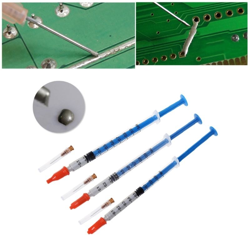Bt สีกาวนําไฟฟ้า สีเงิน สําหรับซ่อมแซมแผงวงจรอิเล็กทรอนิกส์ PCB