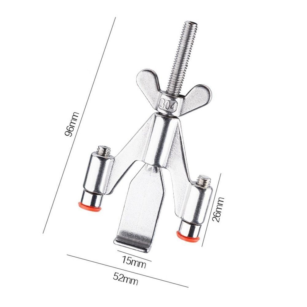 Moliha กลอนประตู กันขโมย ล็อคประตู สเตนเลส แบบพกพา ปลอดภัย สําหรับโรงแรม ถ่ายทอดสดคนเดียว - รูปที่ 2