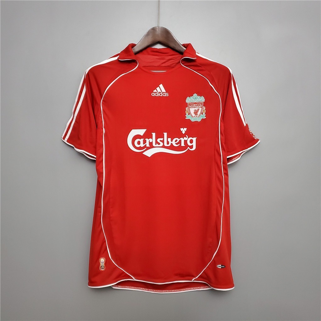 เสื้อกีฬาฟุตบอล Liverpool 06-07 สไตล์เรโทร #GERRARD #TORRES