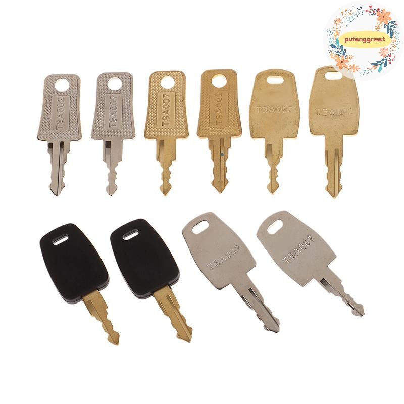 Pufanggreat มัลติฟังก์ชั่น TSA002 Master Key กระเป๋าสําหรับกระเป๋าเดินทาง Customs TSA ล็อคกระเป๋าเดิ