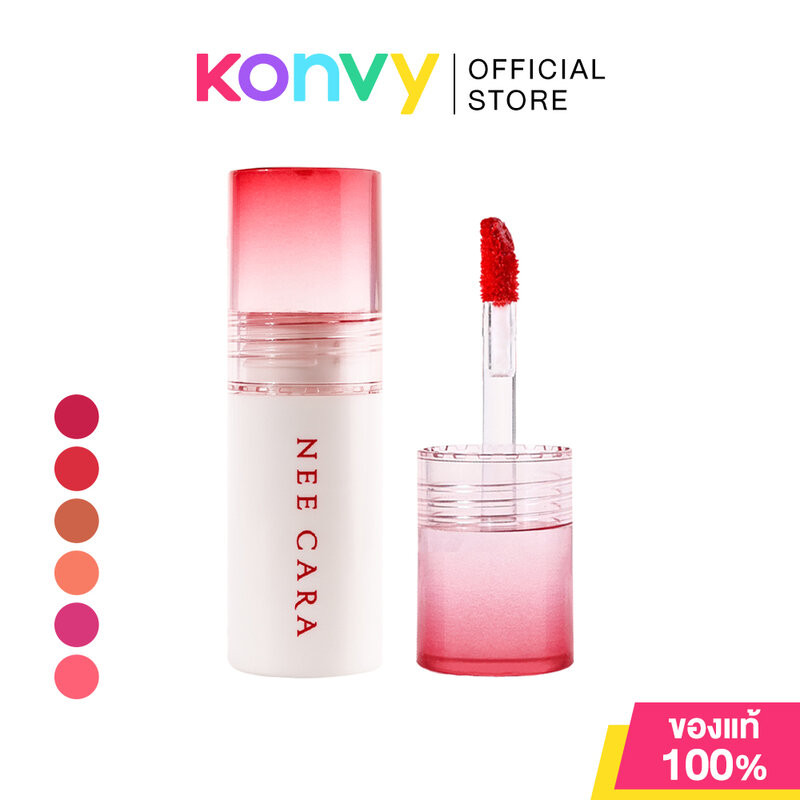 NEE CARA Dewy Jelly Tint 3g นี คาร่า ลิปทินท์ ให้สัมผัสเหมือนเจลลี่ มีความฉ่ำวาว