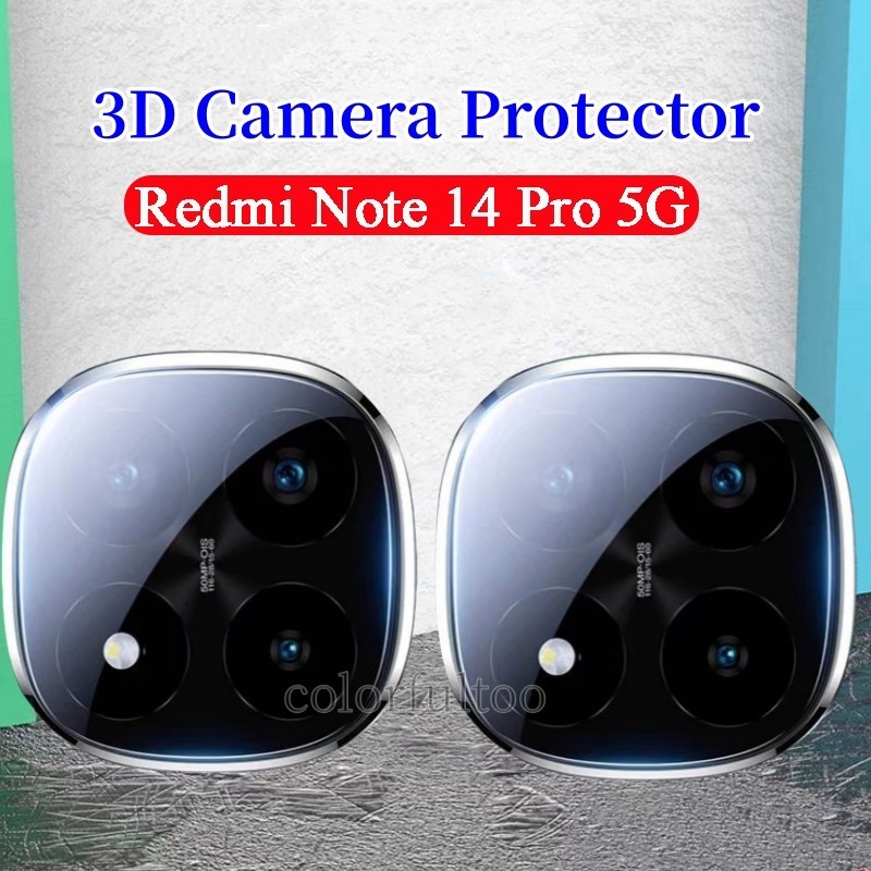 [Flim / Lens For Redmi Note14 4G/5G] ฟิล์มกระจกเลนกล้อง สำหรับ Redmi Note14 5G Note14Pro + Note 14 Pro + 007