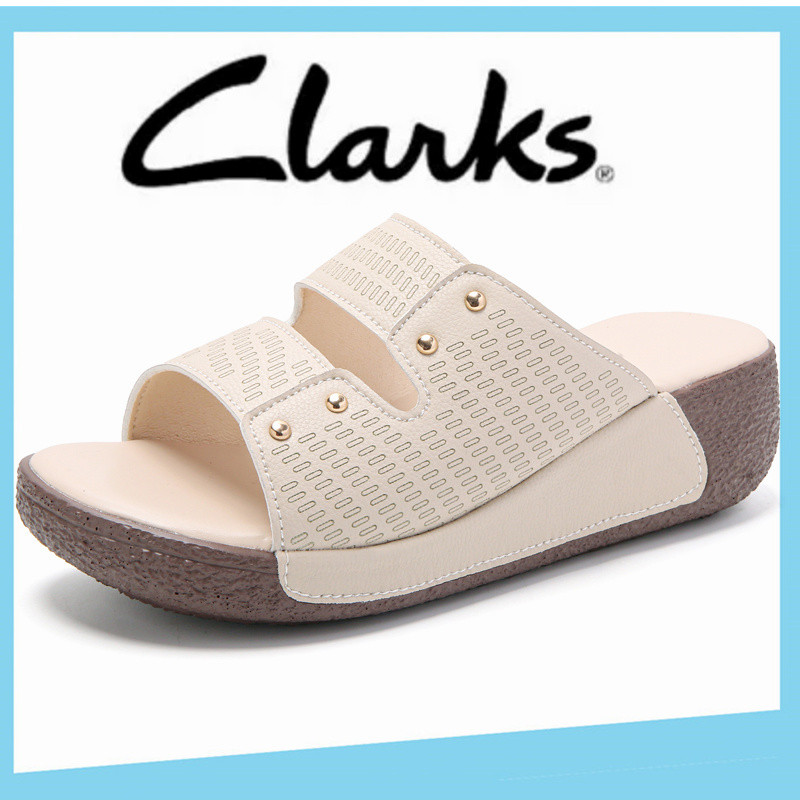 Clarks รองเท้าผู้หญิง Clarks ผู้หญิง Clarks รองเท้าแตะ รองเท้าผู้หญิง รองเท้าส้นแบน รองเท้าแตะ Clark