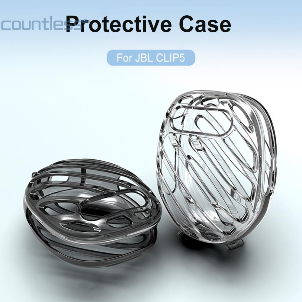 Tpu Transparent Case Anti-Scratch Protective Case Sleeve for JBL CLIP 5 Speaker [countless.th] ราคา ถูกที่สุด ดีลบีเคเค แกลเลอรีภาพที่ 4