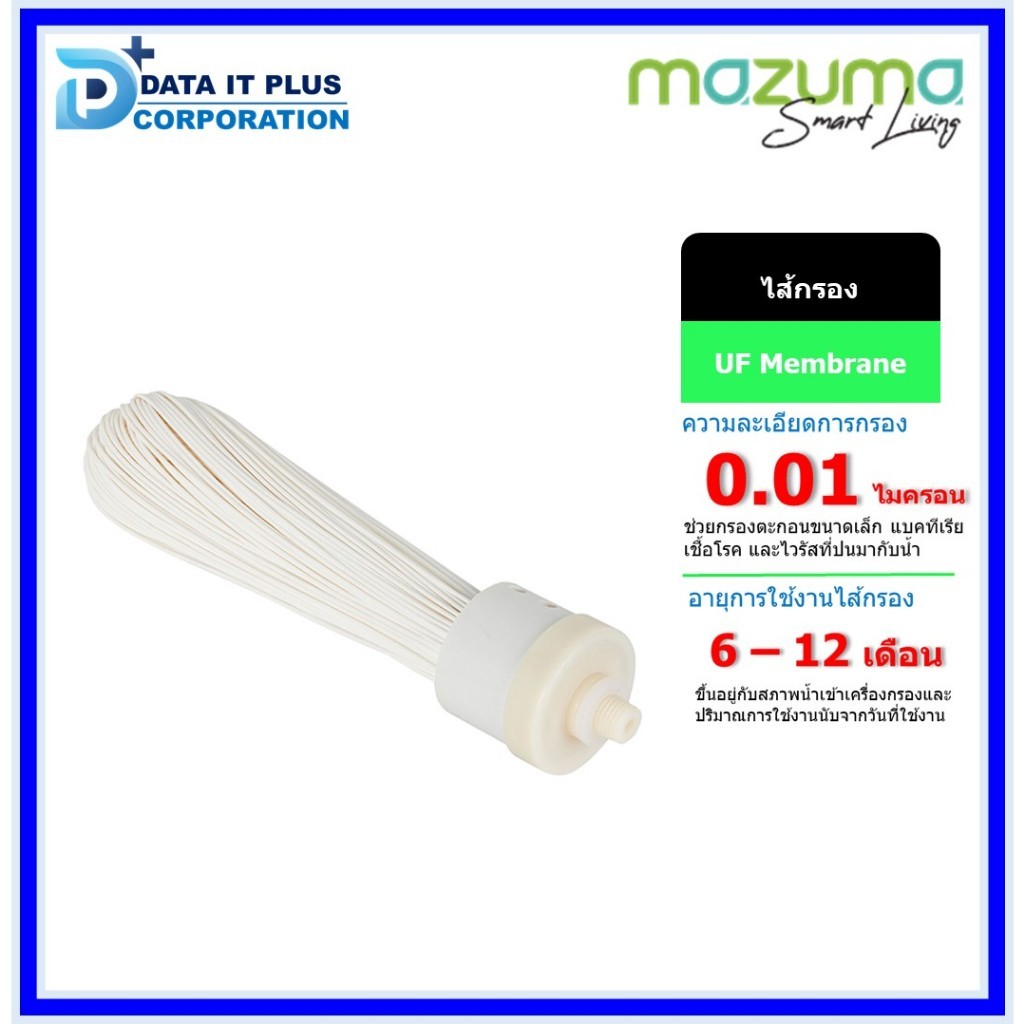 MAZUMA ไส้กรองน้ำ รุ่น UF MEMBRANE
