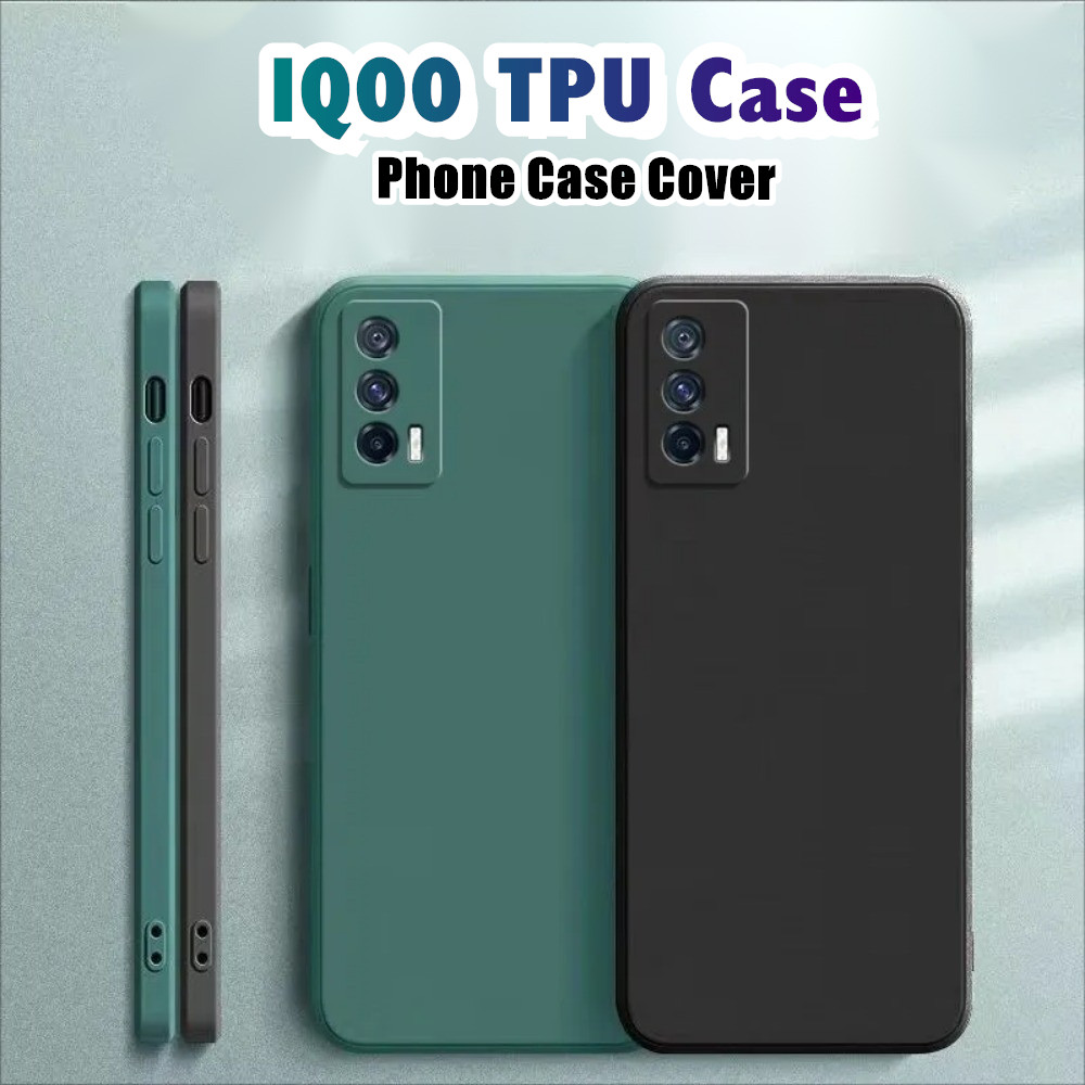 Stock Readyfor IQOO Z7i/Neo 7SE/Neo 20/Z9 Turbo Cover Silicone Full Case Classic Solid Color Phone C