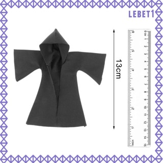 [Lebet] เสื้อคลุมยาว ผ้าคลุม พร้อมหมวก สเกล 1:12 สําหรับฟิกเกอร์ทหาร 6 นิ้ว