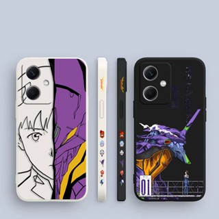เคสโทรศัพท์มือถือ ซิลิโคน ลายการ์ตูนนีออน อีวานเกเลียน มีลายด้านข้าง สําหรับ XIAOMI REDMI Note 12 11 10 9 8 7 6 5 4 3 2 T S X A POCO M4 M3 M2 Pro Plus Max 5G