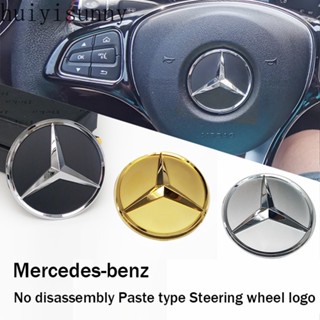 Hys โลโก้พวงมาลัยรถยนต์ Mercedes benz C Class E Class S Class ML Class W221 212 204 205