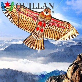 Quillan ว่าว ลายนกอินทรีย์ แบน 1.1 ม. 1.4 ม. พร้อมสายว่าว 30 ม. ของเล่น สําหรับเด็ก