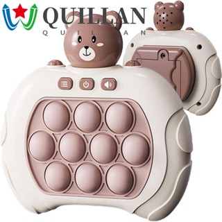 Quillan เกม Gopher|ของเล่นบับเบิลปริศนา รูปนักบินอวกาศ หมีน้อยน่ารัก กดคลายเครียด สําหรับเด็ก