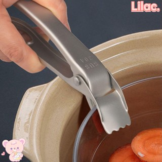 Lilac คลิปหนีบหม้อ กันลื่น ทนทาน สีดํา สําหรับบ้าน