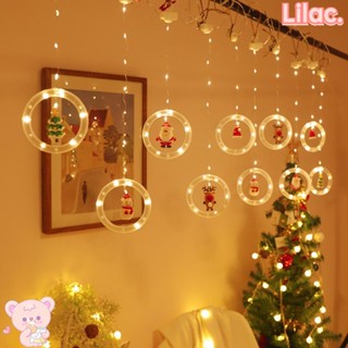 Lilac สายไฟหิ่งห้อย LED 10 ดวง รูปดาว 3 เมตร ชาร์จ USB สําหรับตกแต่งปาร์ตี้คริสต์มาส งานแต่งงาน