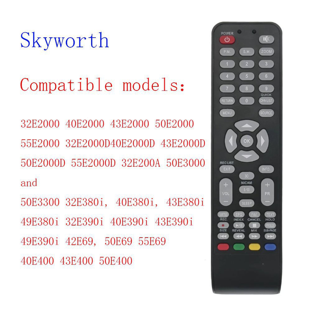 Skyworth สมาร์ททีวีระยะไกล 32e2000 40e2000 43e2000 50e2000 55e2000 32e2000d 40e2000d 43e2000d 50e200