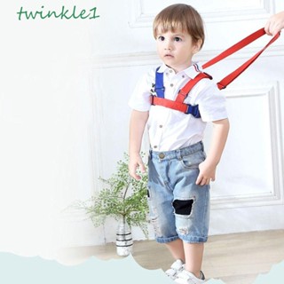 Twinkle1 สายจูงเด็กวัยหัดเดิน ปรับได้ ป้องกันการสูญหาย กันลื่น สีตัดกัน เข็มขัดยาว สายจูงเด็กกลางแจ้ง