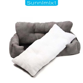 [Sunnimix1] เบาะที่นอนสุนัข ขนาดเล็ก กลาง ใหญ่ นั่งสบาย สําหรับเดินทาง