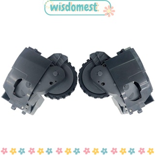 WISDOMEST ล้อหุ่นยนต์กวาดพื้น ซ้าย ขวา ทนทาน สําหรับเครื่องดูดฝุ่น Roborock S50 S51 S52 S55