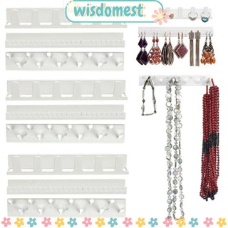 WISDOMEST ตะขอแขวนเครื่องประดับ แบบติดผนัง 9 ชิ้น