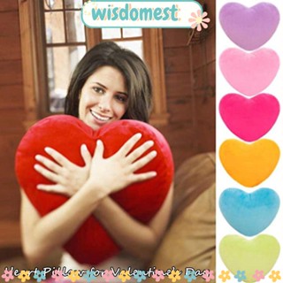 WISDOMEST หมอนตุ๊กตา รูปหัวใจ สําหรับตกแต่งบ้าน วันเกิด