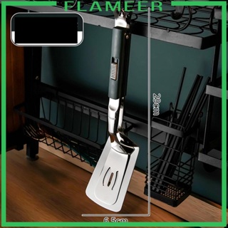 [Flameer] ที่คีบสเตนเลส อเนกประสงค์ สําหรับคีบขนมปัง บาร์บีคิว ปลา