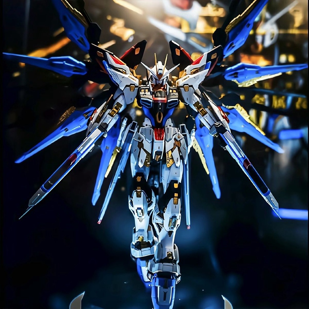 โมเดลฟิกเกอร์ กันดั้ม HG New Life Strike Freedom MG Unicorn Red Heresy ของเล่นสําหรับเด็ก