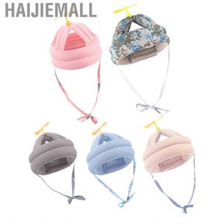 Haijiemall Toddler Head Protection Hat  Baby Safety  Adjustable Bamboo Dragonfly Comfortable for Crawling