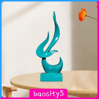 [Baosity5] ฟิกเกอร์รูปปั้นเปลวไฟแอปสแตรกท์ สําหรับตั้งโต๊ะ ห้องนอน ตู้ ชั้นวางของ