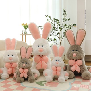 [พร้อมส่ง] ตุ๊กตากระต่ายน่ารัก ฟรีตุ๊กตาเด็กผู้หญิงนอนหลับ N8OW