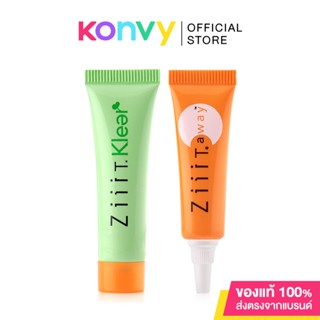 Ziiit Set 2 Items [Away Zuper Strength Acne Cream 7g + Klear 7.5g].