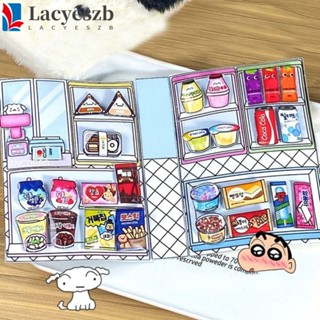 Lacyeszb หนังสือการ์ตูนชินจังจอมแก่น ปอมปอมปุริน แฮนด์เมด DIY สําหรับเด็กวัยหัดเดิน