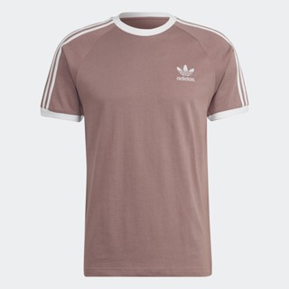 adidas ไลฟ์สไตล์ เสื้อยืด Adicolor Classics 3-Stripes ผู้ชาย สีม่วง HM9326