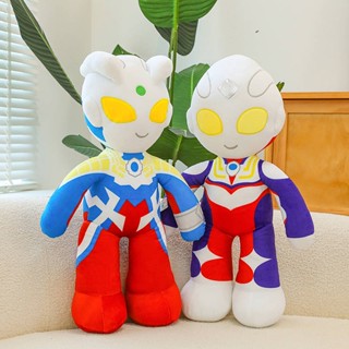 Ultraman Tiga Doll Superman Plush Toy Boy Sleeping Pillow Selobu Doll Childrens Doll Gift PHCZ