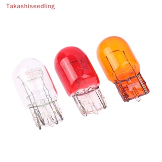 (Takashiseedling) หลอดไฟถอยหลัง T20 7440 7443 WY21W W21W Haen Bulbs 7443 W21/5W T20 12V สว่างมาก สําหรับรถยนต์