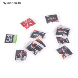 Ziyunshan สติกเกอร์ฉลากโลโก้ AMD ATHLON Ryzen R 3 5 7 PRO7