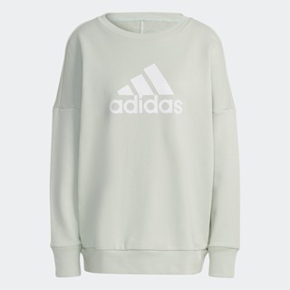 adidas ไลฟ์สไตล์ เสื้อวอร์ม Future Icons Badge of Sport ผู้หญิง สีเขียว HK0499