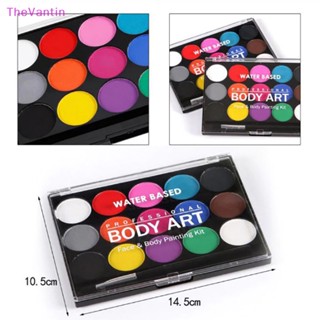 Thevantin ชุดเครื่องมือแต่งหน้า สีน้ํามัน 15 สี สําหรับปาร์ตี้ฮาโลวีน