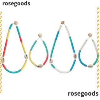 Rosegoods1 สร้อยข้อเท้าโซ่ แฮนด์เมด สไตล์โบฮีเมียน