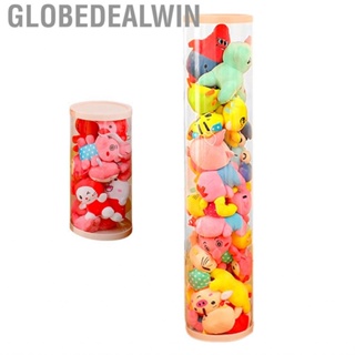 Globedealwin Doll Storage Bucket  Children Toy  Transparent Cylindrical Tube Healthy for Bedroom