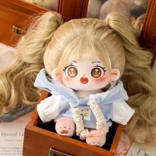 Kawaii ตุ๊กตาฟิกเกอร์ Idol Stuffed Super Star สีน้ําตาล เปลี่ยนเสื้อผ้าได้ สําหรับเด็กผู้หญิง VHDR