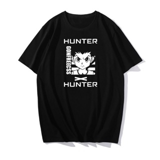 【ใหม่】 เสื้อยืด HUNTER×HUNTER GON·FREECSS เสื้อผ้านักเรียนแขนสั้น แฟชั่น