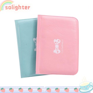 Solighter กล่องเก็บการ์ด 12 ช่อง แบบพกพา อุปกรณ์เสริม