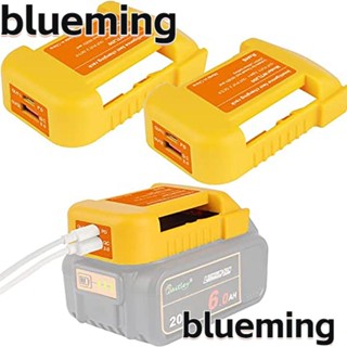 Blueming2 อะแดปเตอร์ชาร์จ USB ชาร์จเร็ว สําหรับ Makita Dewalt Milwaukee Makita