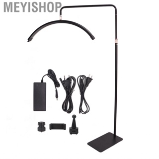 Meyishop Eyebrow Tattoo Floor Lamp  Black Beauty Rotatable Professional Half Ring Adjustable 50W  for Salon