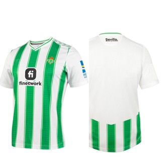 เสื้อกีฬาแขนสั้น ลายทีมชาติฟุตบอล A.t.a Liga Real Betis Betis ชุดเหย้า