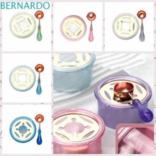 Bernardo หม้อละลายขี้ผึ้ง พลาสติก ถอดออกได้ สีชมพู ฟ้า เขียว ม่วง DIY