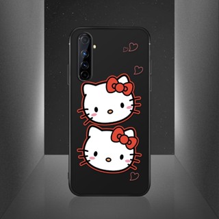 เคสโทรศัพท์ซิลิโคน TPU แบบนิ่ม ลายการ์ตูนคิตตี้ กันกระแทก สําหรับ Realme X XT X2 X7 K3 X50 Pro 5G Realme GT Master GT2 Pro Neo 3T