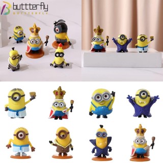 Buttterfly 10 ชิ้น / เซต เครื่องประดับ ของขวัญ เดสก์ท็อป ตกแต่งบ้าน เด็ก Gru Agnes