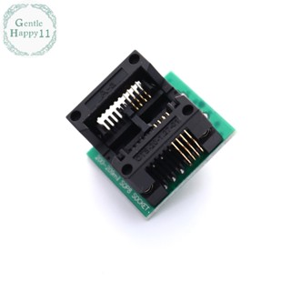 Gentlehappy อะแดปเตอร์ซ็อกเก็ตโปรแกรมเมอร์ SOIC8 SOP8 เป็น DIP8 กว้าง 150 200mil TH