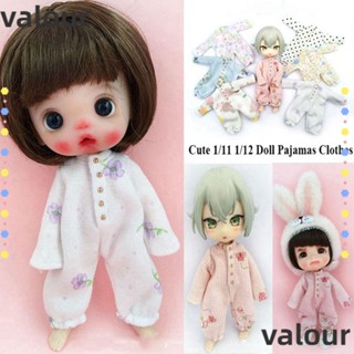 Valour ชุดนอนน่ารัก อุปกรณ์เสริม สําหรับตุ๊กตา ob11 obitsu 11